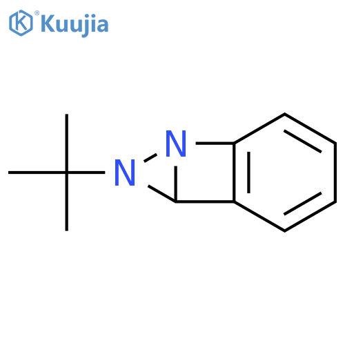 7,8-Diazatricyclo[4.3.0.07,9]nona-1,3,5-triene, 8-(1,1-dimethylethyl)- structure
