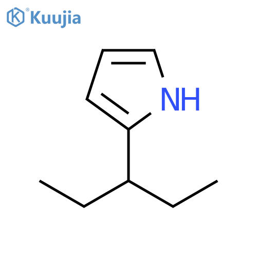 1H-Pyrrole, 2-(1-ethylpropyl)- structure