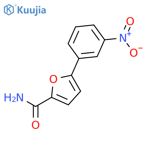 2-Furancarboxamide, 5-(3-nitrophenyl)- structure
