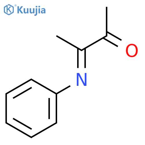 2-Butanone, 3-(phenylimino)- structure