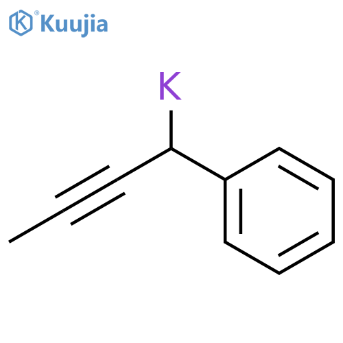 Potassium, (1-phenyl-2-butynyl)- structure
