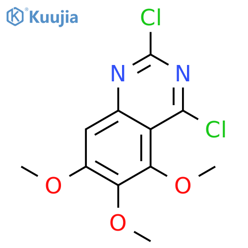 2,4-Dichloro-5,6,7-Trimethoxyquinazoline structure