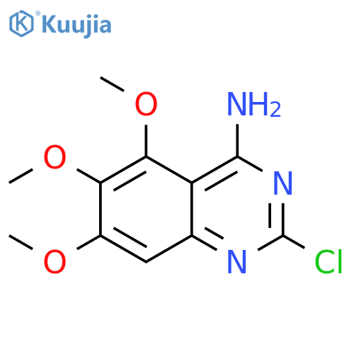 4-Quinazolinamine, 2-chloro-5,6,7-trimethoxy- structure
