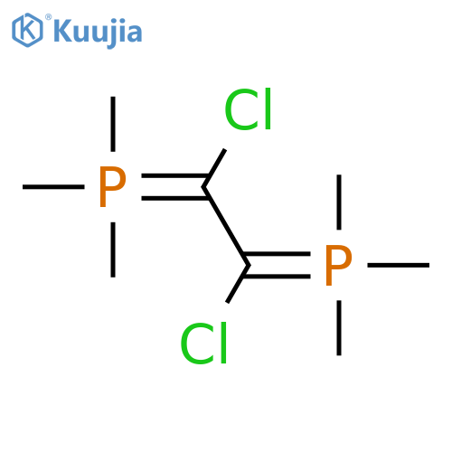 Phosphorane, (1,2-dichloro-1,2-ethanediylidene)bis[trimethyl- structure