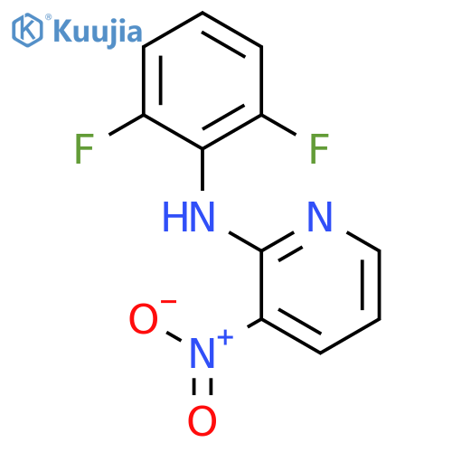 2-Pyridinamine, N-(2,6-difluorophenyl)-3-nitro- structure