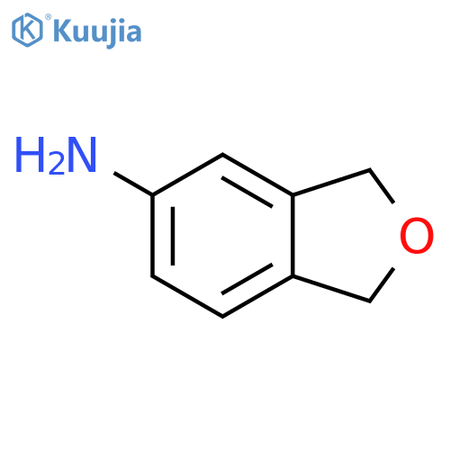 1,3-dihydro-2-benzofuran-5-amine structure