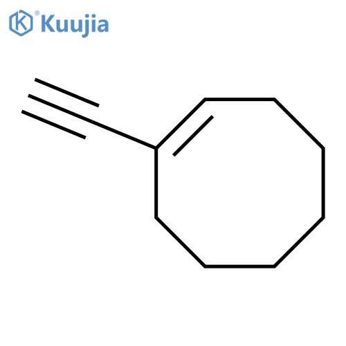 cyclooctene, 1-ethynyl- (9ci) structure