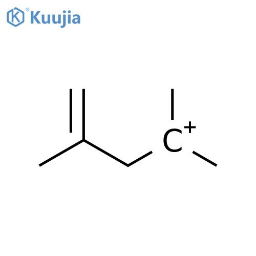 3-Butenylium, 1,1,3-trimethyl- structure
