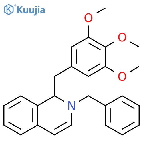 Isoquinoline,1,2-dihydro-2-(phenylmethyl)-1-[(3,4,5-trimethoxyphenyl)methyl]- structure