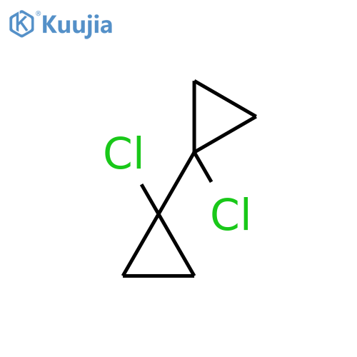 1,1'-Bicyclopropyl, 1,1'-dichloro- structure