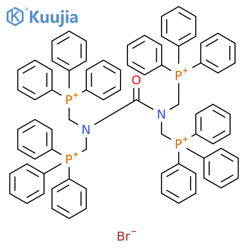 3,5-Diaza-1,7-diphosphoniaheptane, 4-oxo-1,1,1,7,7,7-hexaphenyl-3,5-bis[(triphenylphosphonio)methyl]-, bromide (1:4) structure