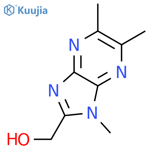 1H-Imidazo[4,5-b]pyrazine-2-methanol, 1,5,6-trimethyl- structure