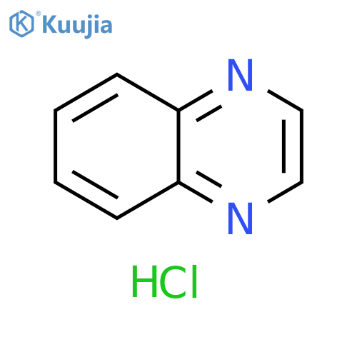 Quinoxaline, hydrochloride (1:1) structure