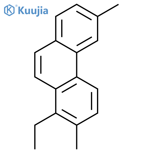 Phenanthrene, 1-ethyl-2,6-dimethyl- structure