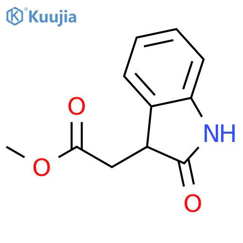 1H-Indole-3-acetic acid, 2,3-dihydro-2-oxo-, methyl ester structure
