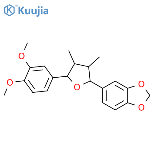 1,3-Benzodioxole,5-[(2R,3R,4S,5R)-5-(3,4-dimethoxyphenyl)tetrahydro-3,4-dimethyl-2-furanyl]- structure