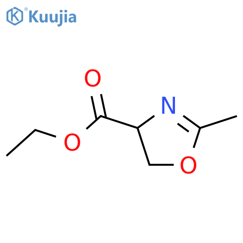 (2s)-ethyl-4-methyl-3,5-oxazolinecarboxylate structure