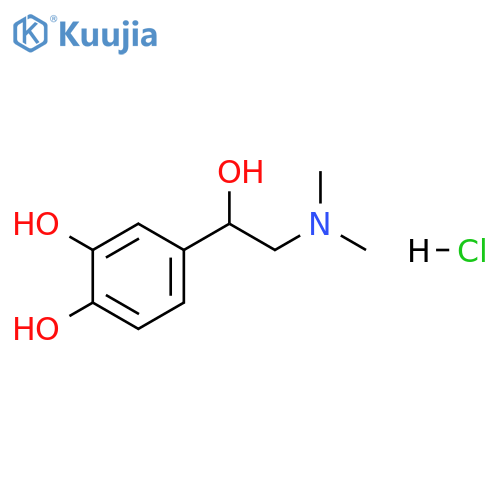 rac N-Methyl Epinephrine Hydrochloride Salt structure