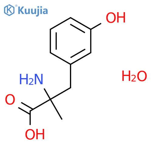 A-METHYL-D,L-M-TYROSINE structure