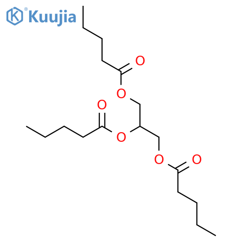 Glycerol Trivalerate structure