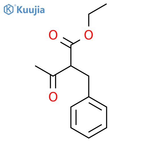 Ethyl 2-benzylacetoacetate structure
