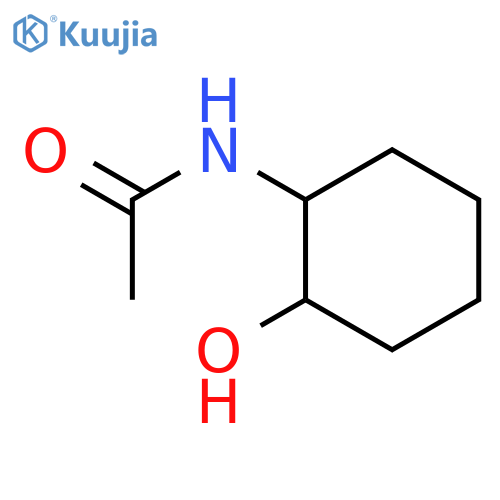 Acetamide, N-(2-hydroxycyclohexyl)- structure