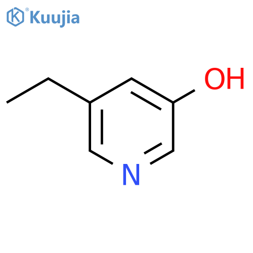 3-Pyridinol, 5-ethyl- structure