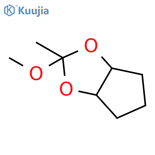 4H-CYCLOPENTA-1,3-DIOXOLE, TETRAHYDRO-2-METHOXY-2-METHYL- structure