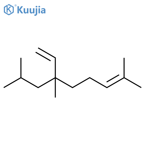 2-Nonene, 6-ethenyl-2,6,8-trimethyl- structure