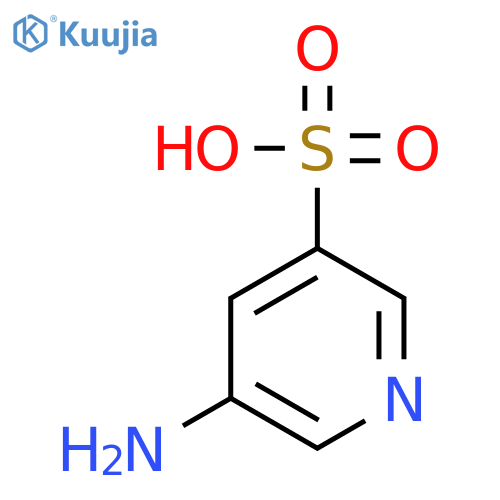 3-Pyridinesulfonic acid, 5-amino- structure