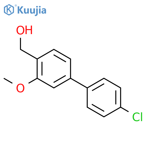 [1,1'-Biphenyl]-4-methanol, 4'-chloro-3-methoxy- structure