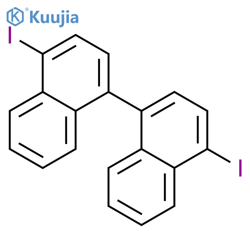 1,1'-Binaphthalene, 4,4'-diiodo- structure