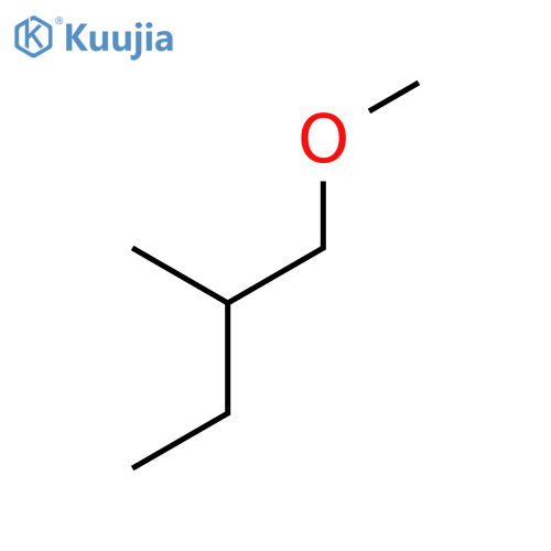 Butane, 1-methoxy-2-methyl- structure