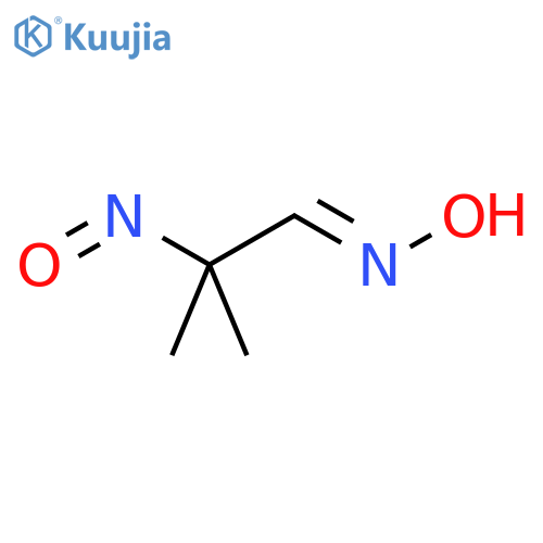 Propanal, 2-methyl-2-nitroso-, oxime structure