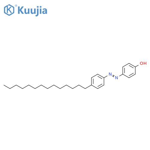 Phenol, 4-[(4-tetradecylphenyl)azo]- structure