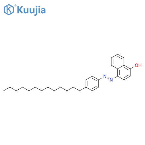 1-Naphthalenol, 4-[(4-tridecylphenyl)azo]- structure