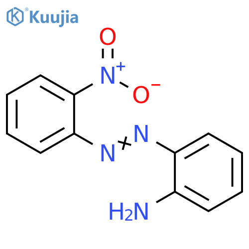 Benzenamine, 2-[(2-nitrophenyl)azo]- structure