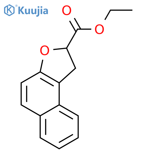 Ethyl 1,2-Dihydronaphtho2,1-bfuran-2-carboxylate structure