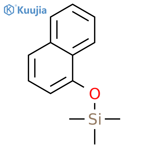 Silane, trimethyl(1-naphthalenyloxy)- structure