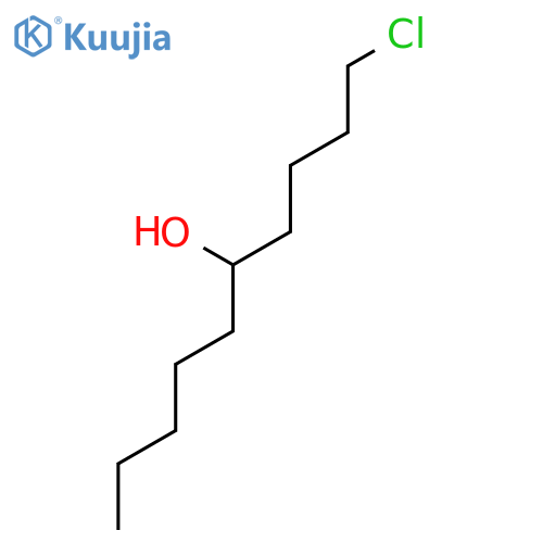 5-Decanol, 1-chloro- structure