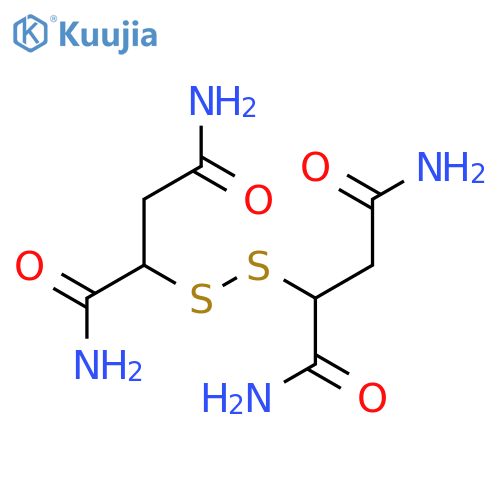 2,2’-Disulfanediyl-bis-succinamide structure
