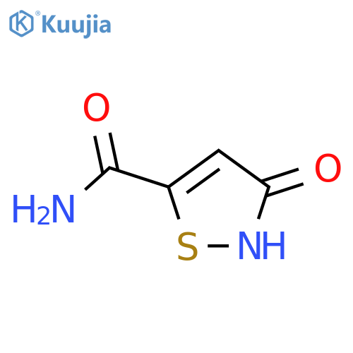 3-Hydroxyisothiazole-5-carboxamide structure