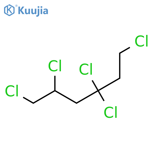 Hexane, 1,2,4,4,6-pentachloro- structure