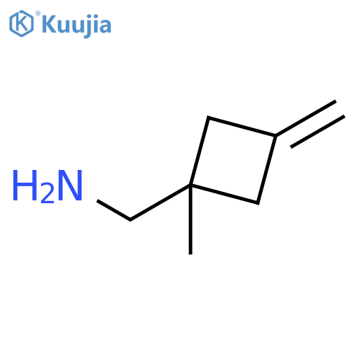 Cyclobutanemethanamine, 1-methyl-3-methylene- structure