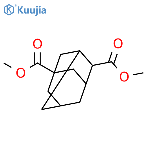 TRICYCLO[3.3.1.13,7]DECANE-1,4-DICARBOXYLIC ACID, DIMETHYL ESTER structure