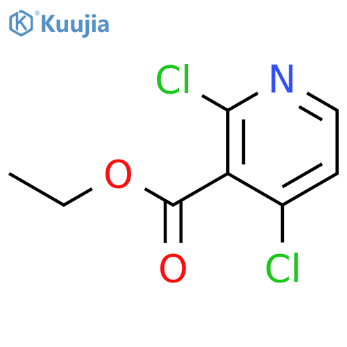 Ethyl 2,4-dichloronicotinate structure