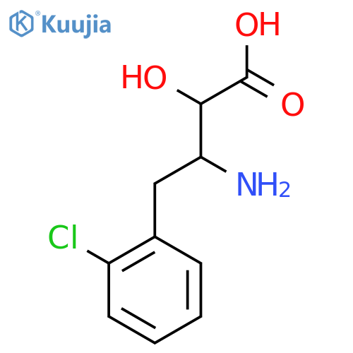 Benzenebutanoic acid, beta-amino-2-chloro-alpha-hydroxy- structure
