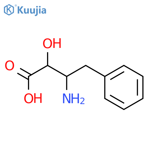(2S,3S)-3-Amino-2-hydroxy-4-phenylbutanoic acid structure