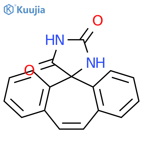 2'H,5'H-spiro[dibenzo[a,d][7]annulene-5,4'-imidazolidine]-2',5'-dione structure