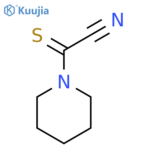 Piperidine, 1-(cyanothioxomethyl)-(9ci) structure